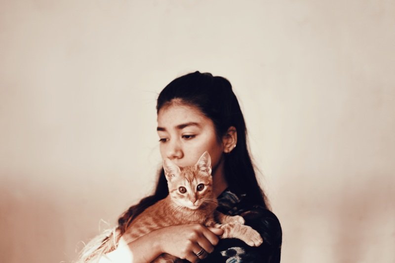 funprao gato y duena